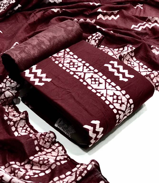 VT Batik Rani Heavy Festive Wear Wholesale Non Catalog Dress Material